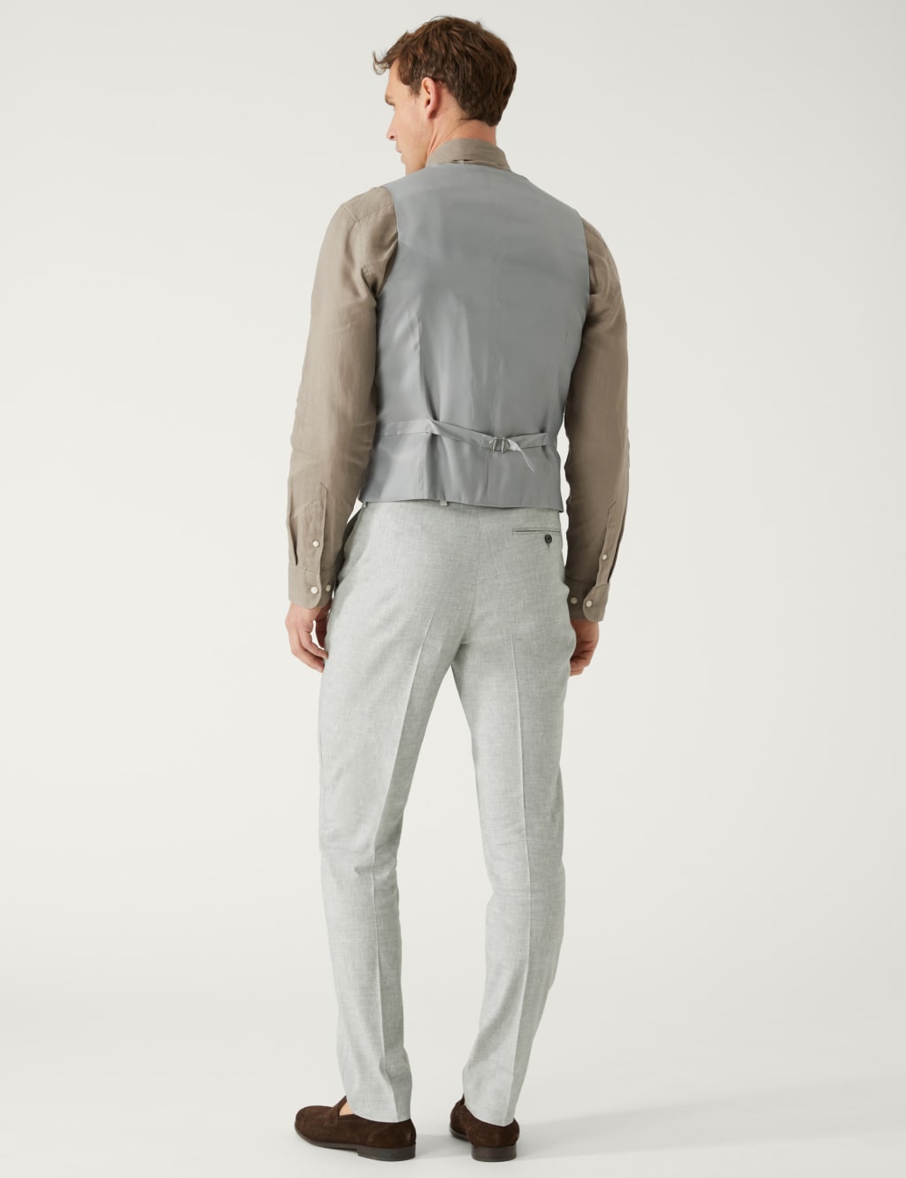 Slim Fit Italian Linen Miracle™ Suit image 3