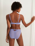 Linea Lace Wired Plunge Bra Set A-E