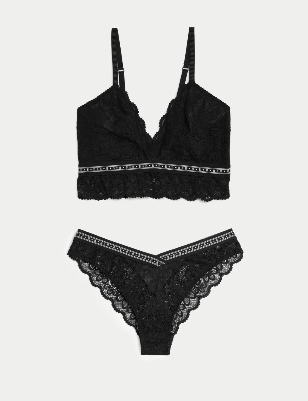 Cleo Lace Non Wired Bralette Set image 2
