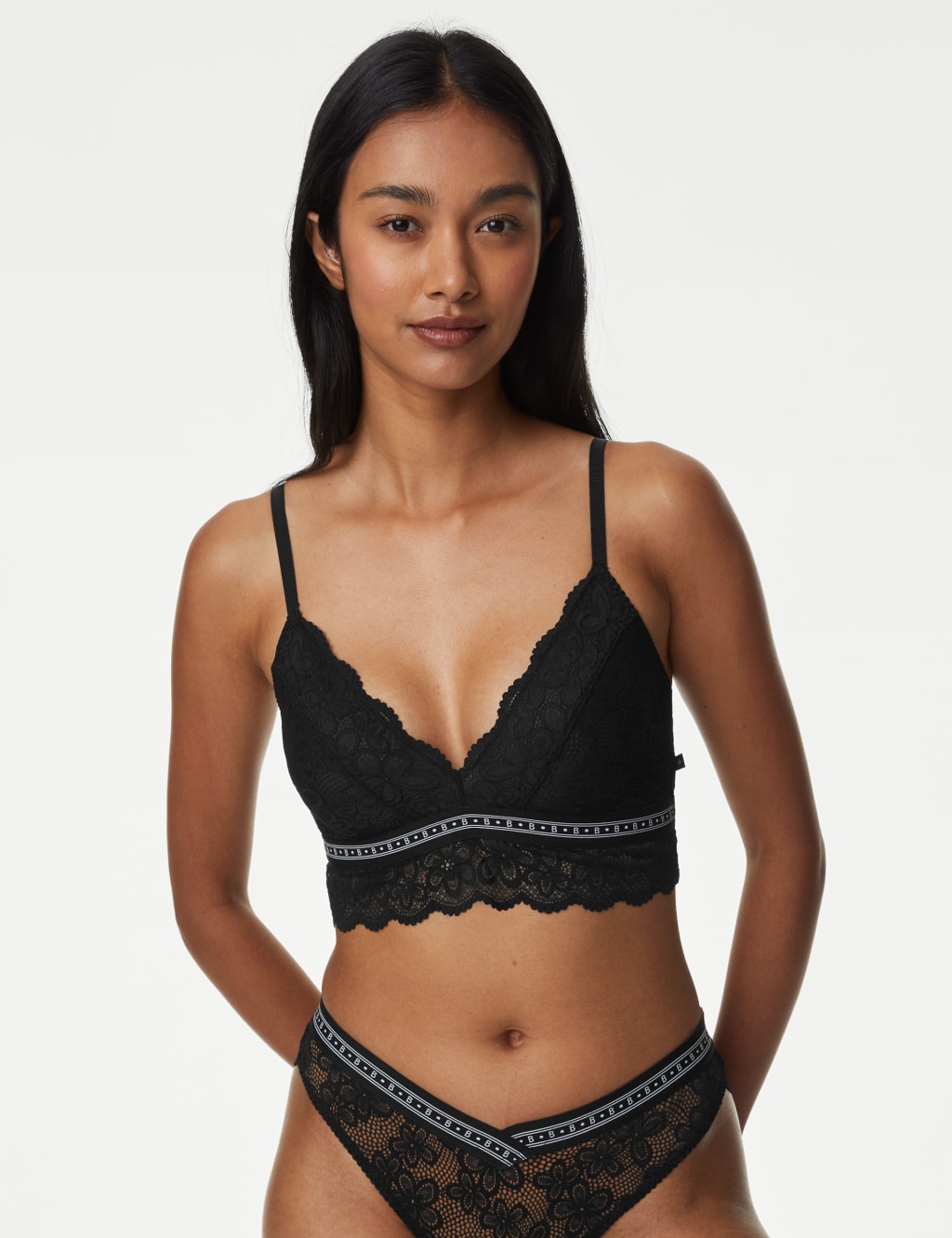 Cleo Lace Non Wired Bralette Set image 3
