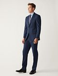 Regular Fit Pinstripe Stretch Suit