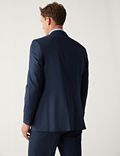Κοστούμι με λεπτές ρίγες, ελαστικό ύφασμα και κανονική εφαρμογή