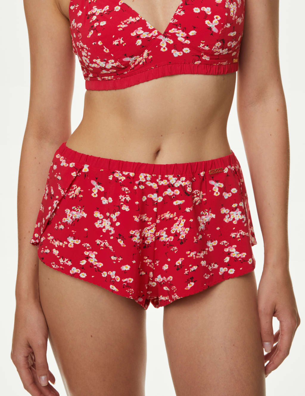 Tammy Floral Print Non Wired Bralette Set A-E image 5