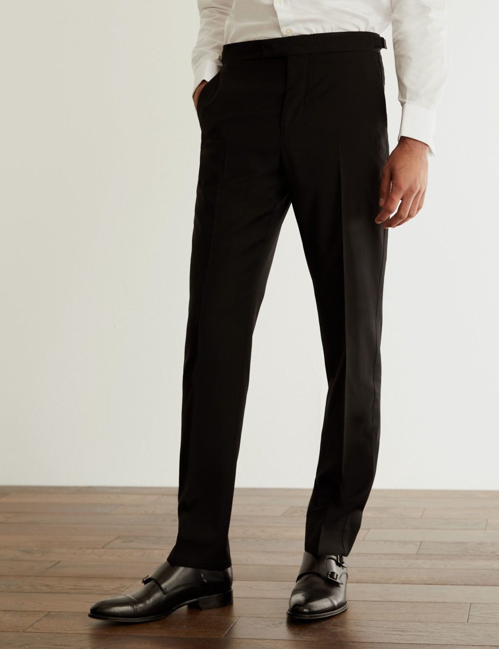 Tailored Fit Pure Wool Tuxedo image 4