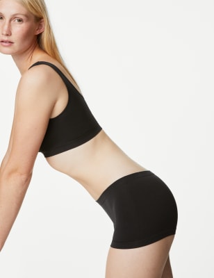 3pk Seamless Non Wired Crop Tops Set
