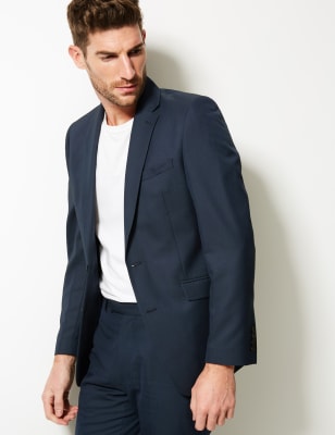 Costume cintr&eacute; bleu marine