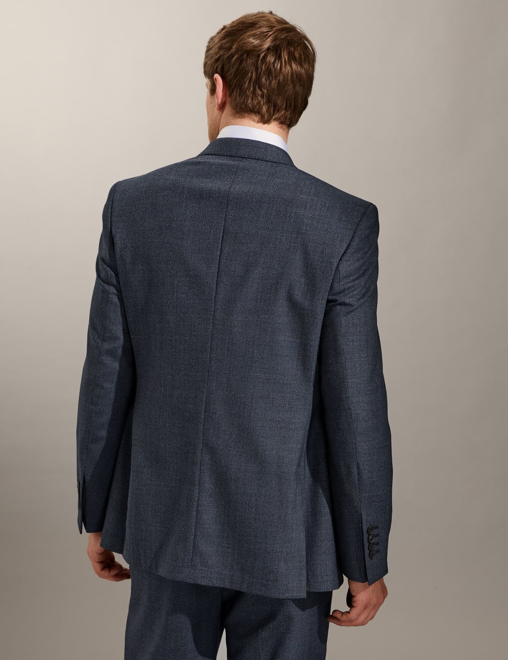 Tailored Fit Bi-Stretch Puppytooth Suit image 3