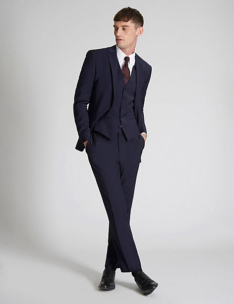 Slim Fit Wool Rich Suit
