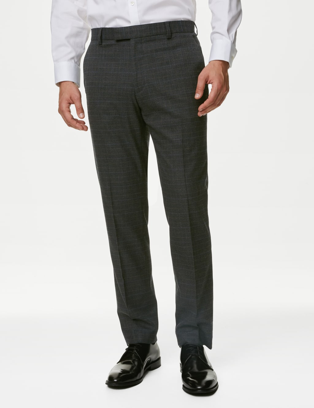 Slim Fit Prince of Wales Check Suit image 4