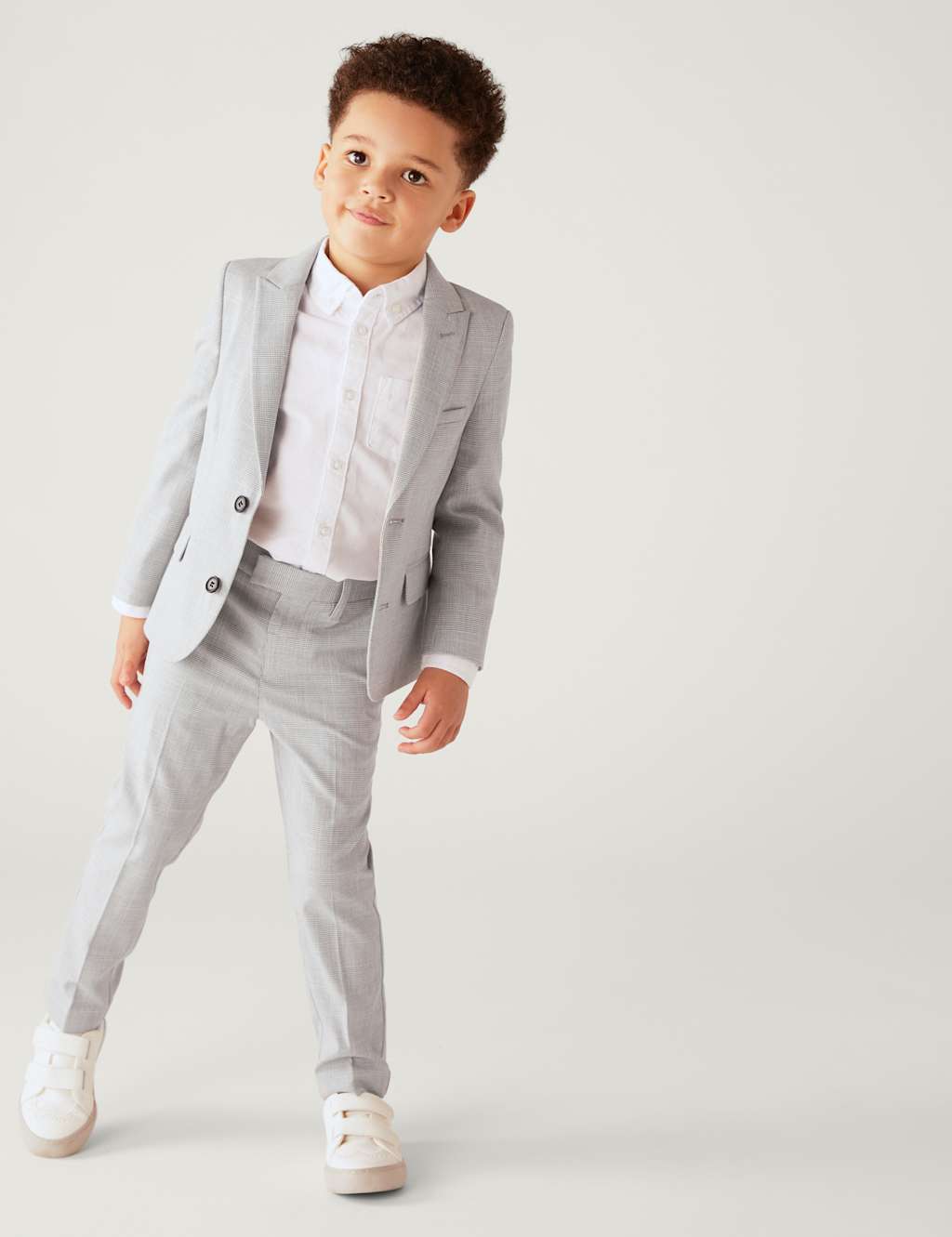 Checked Suit Outfit (2-8 Yrs) image 2