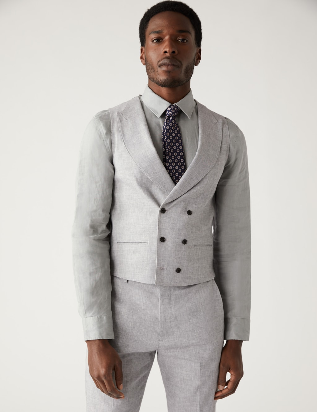 Tailored Fit Italian Linen Miracle™ Suit image 2