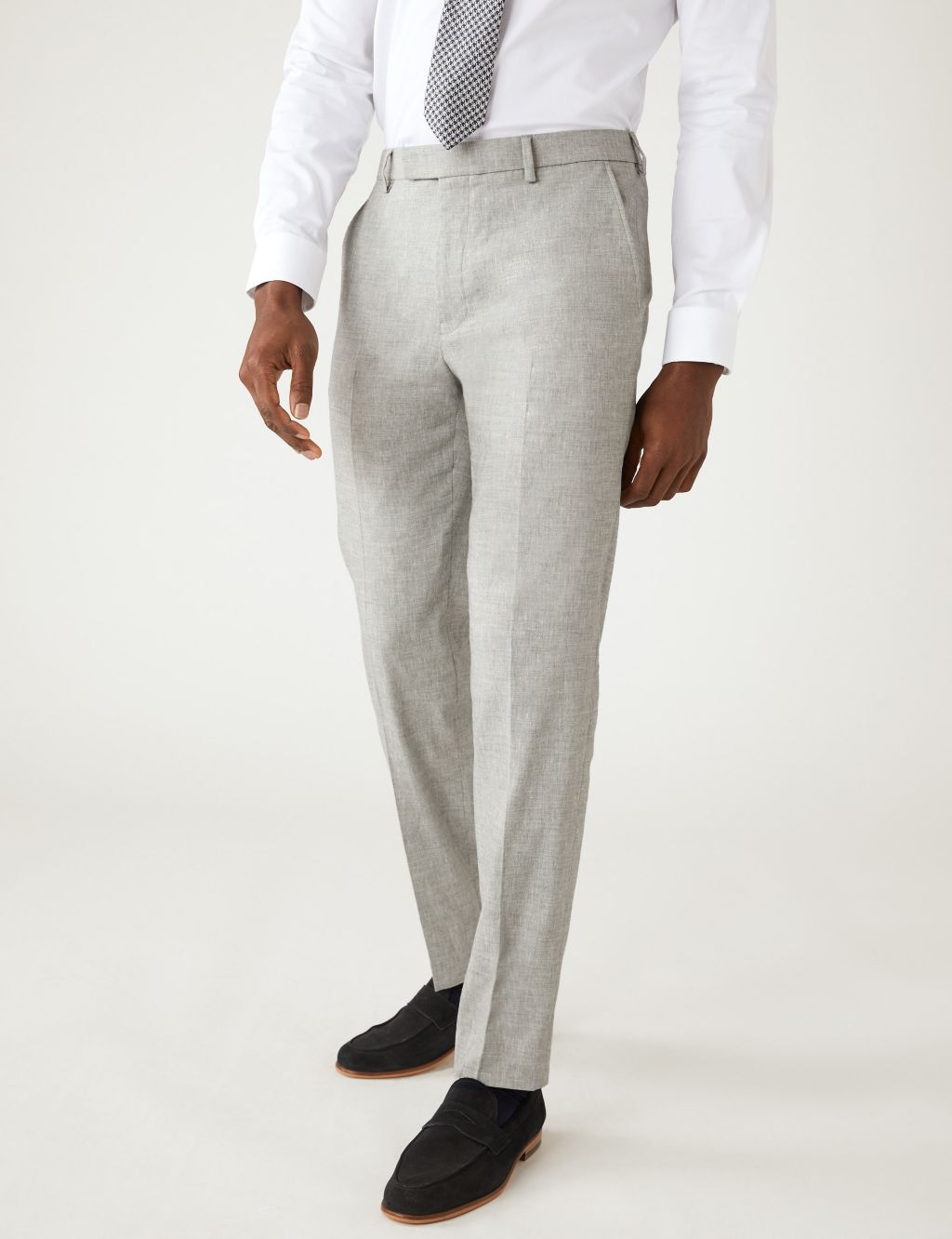 Tailored Fit Italian Linen Miracle™ Suit image 5