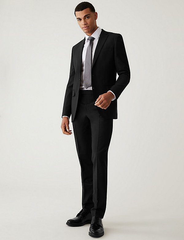 The Ultimate Tailored Fit Wool Blend Suit - FR