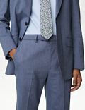 Tailored Fit Italian Linen Miracle™ Double Breasted Suit