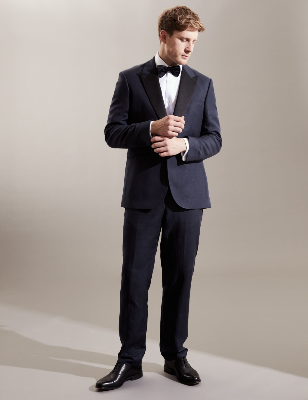 Tailored Silk & Linen Suit image 1