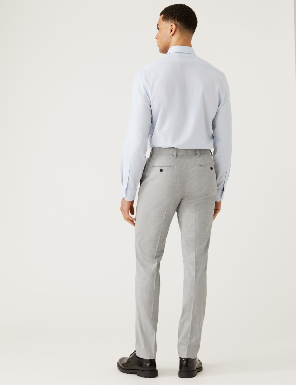 Slim Fit Prince Of Wales Check Suit image 5