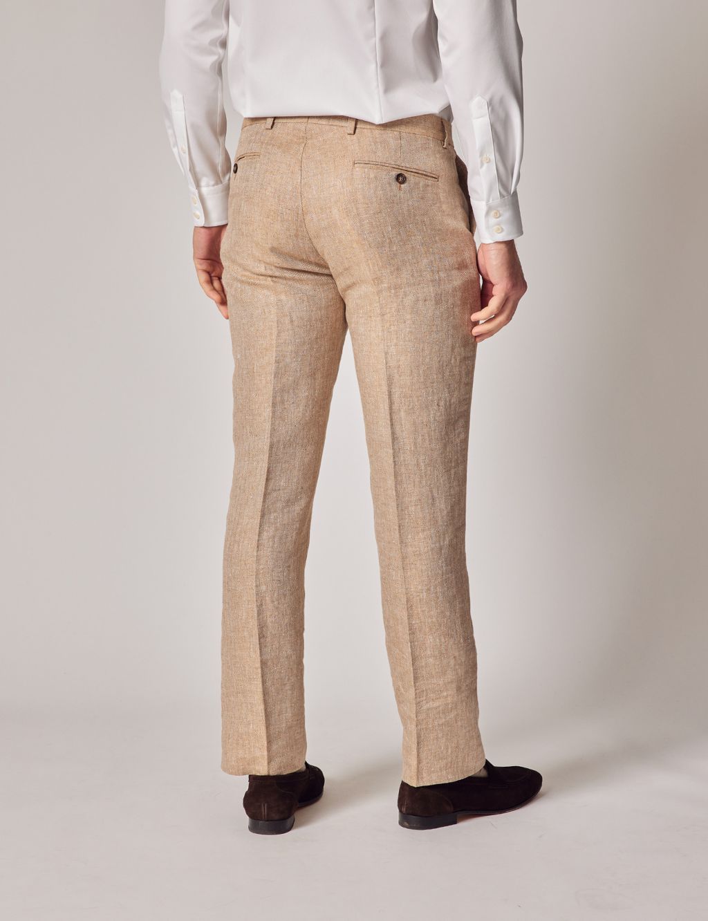 Tailored Fit Pure Linen Suit image 5