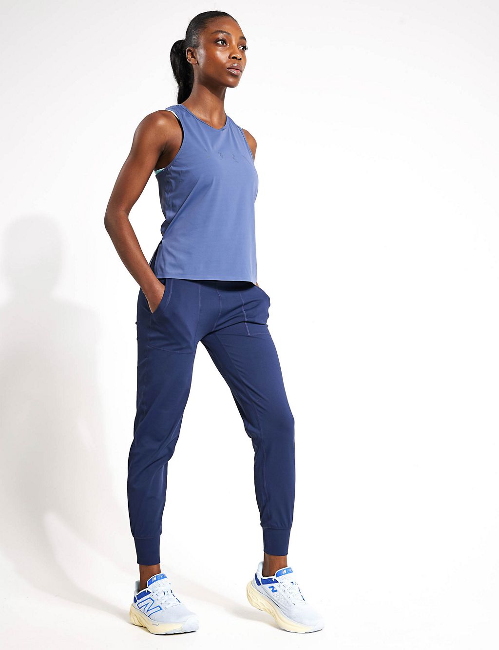 Daba High Waisted Slim Fit Joggers 1 of 4