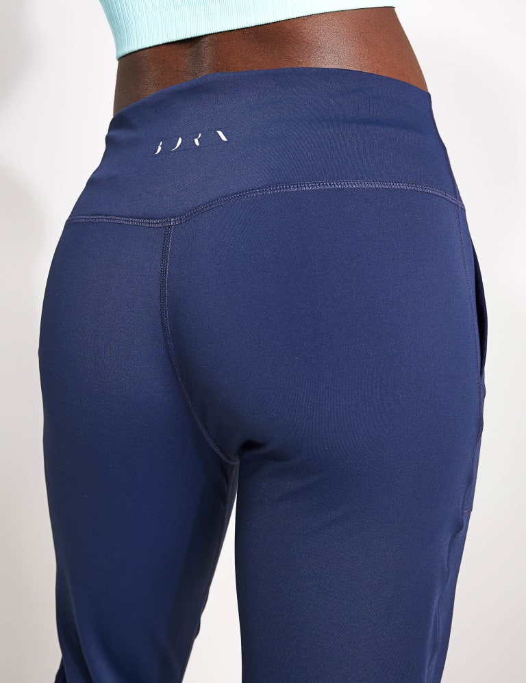 High waisted top slim fit joggers