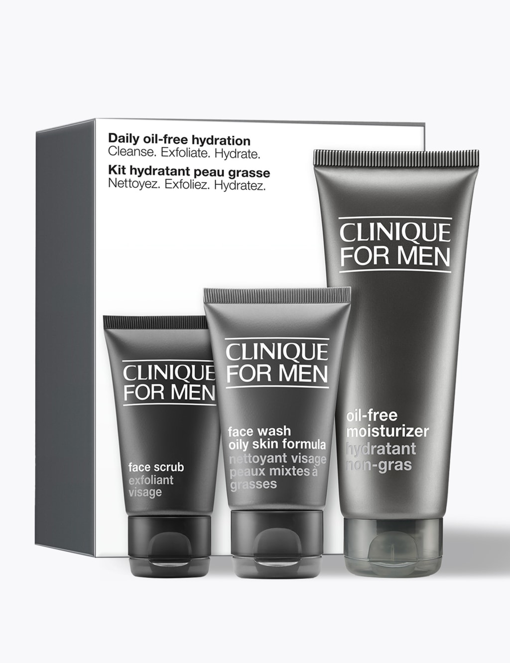 Daily Oil Free Hydration Skincare Set for Men