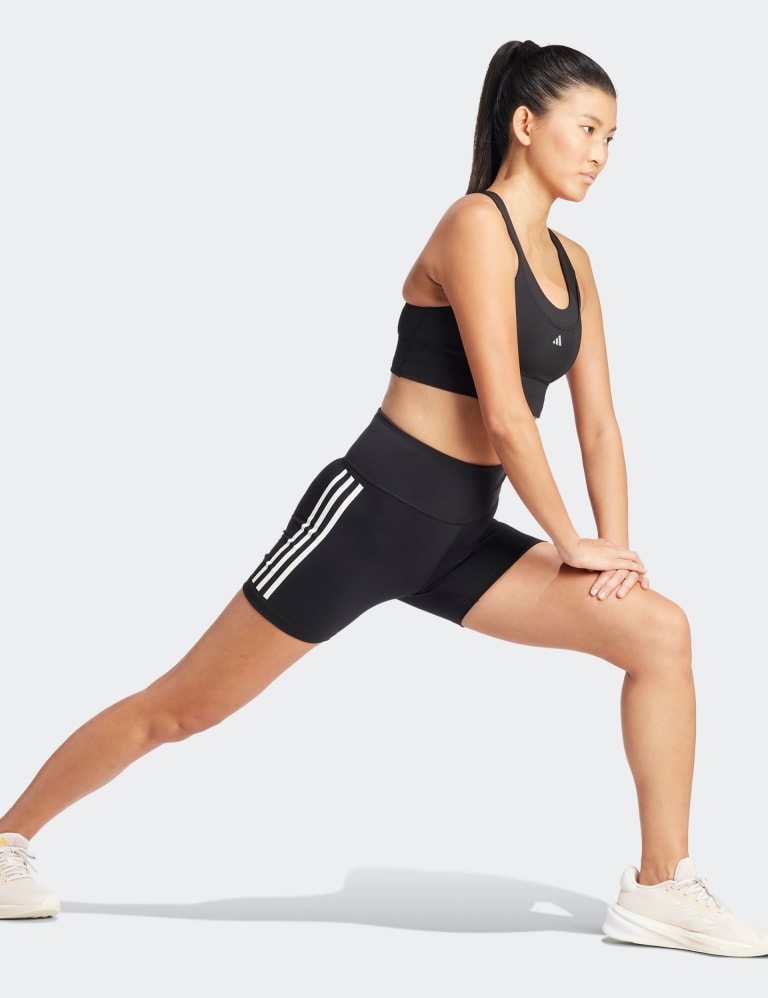 Adidas high waisted athletic shorts online