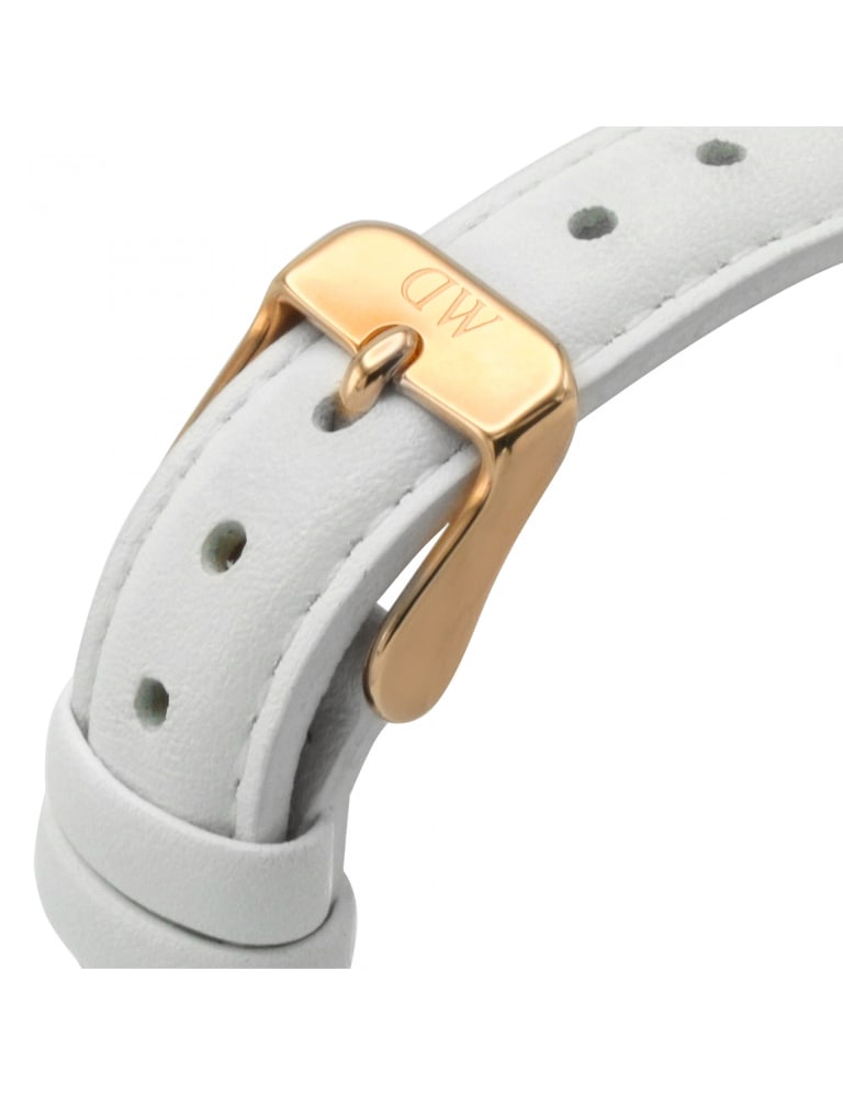 Daniel Wellington Petite Bondi White Leather Watch Daniel
