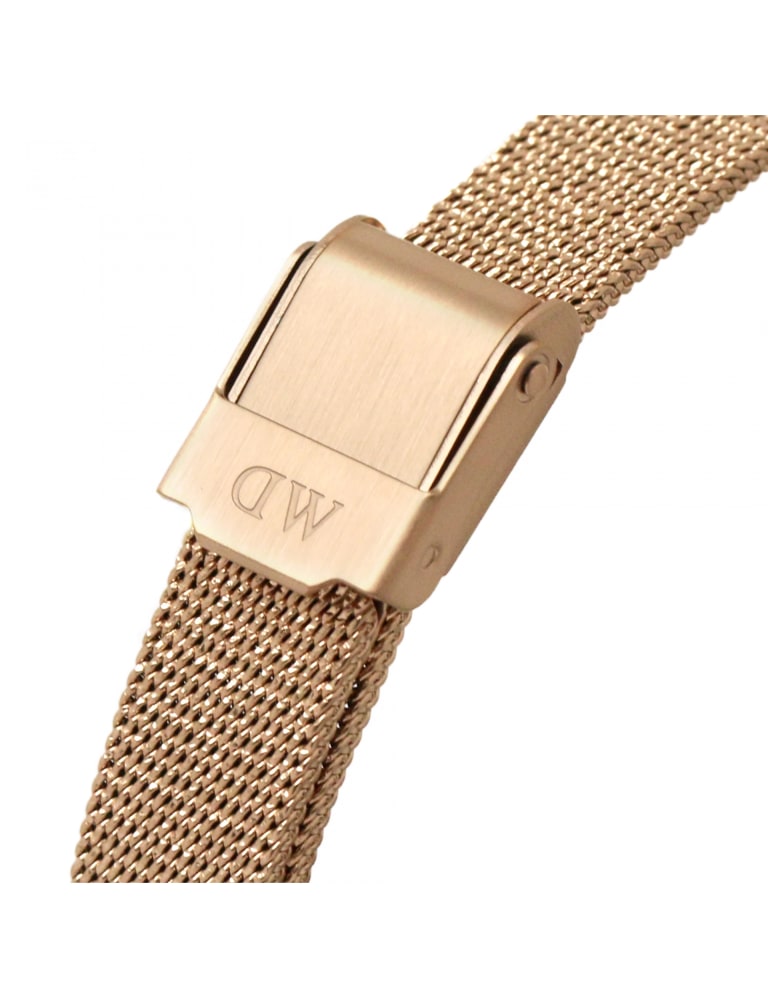 Rose gold dw watch best sale