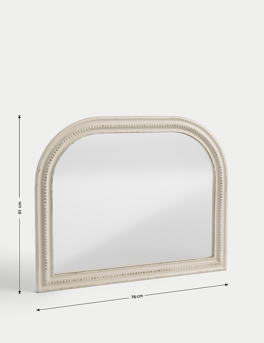 Daphne Curved Mantel Mirror 5 of 5