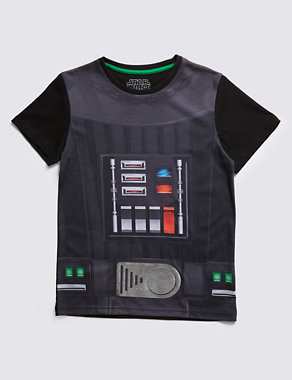 Darth Vader Chest T-Shirt (5-14 Years) Image 2 of 3