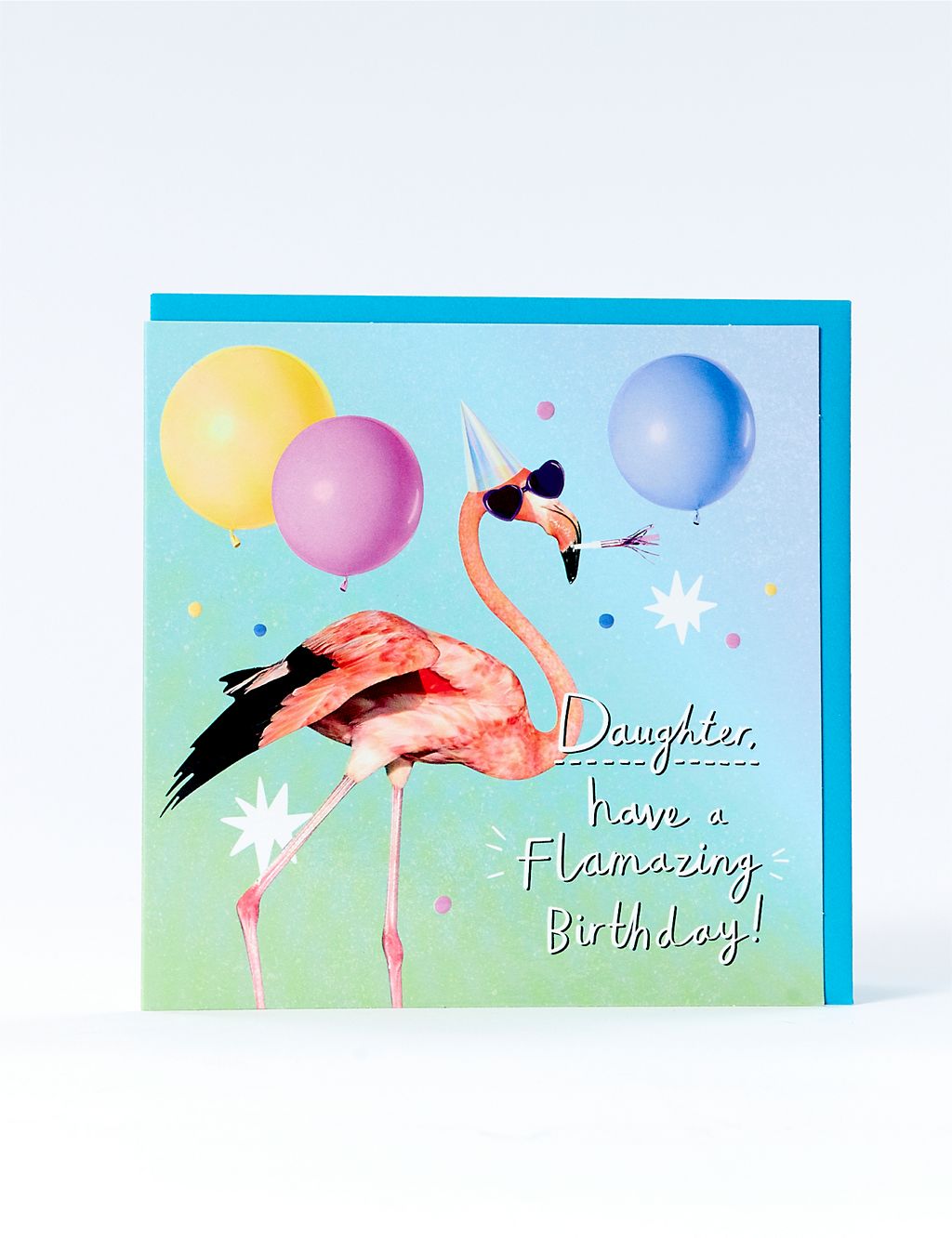 Daughter Fl-amazing Flamingo Birthday Card 1 of 1