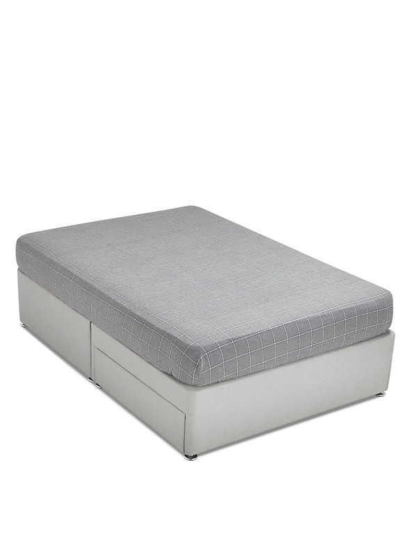 Dawson Checked Grey Fitted Sheet Image 1 of 1