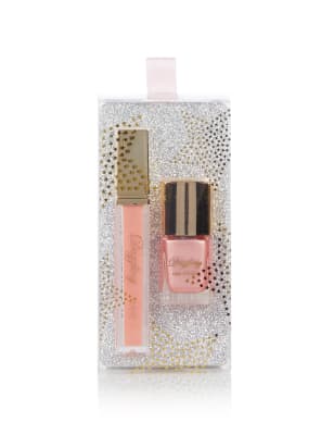 Dazzling Lip Gloss & Nail Polish Set M&S Collection M&S