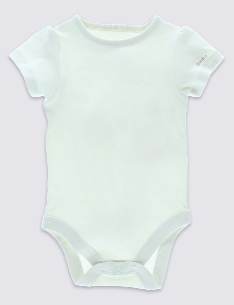 Dear Zoo 3 Piece Cotton Rich Bodysuit, Pinny & Tights Outfit 3 of 6