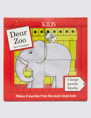 Dear zoo book and puzzle sale blocks