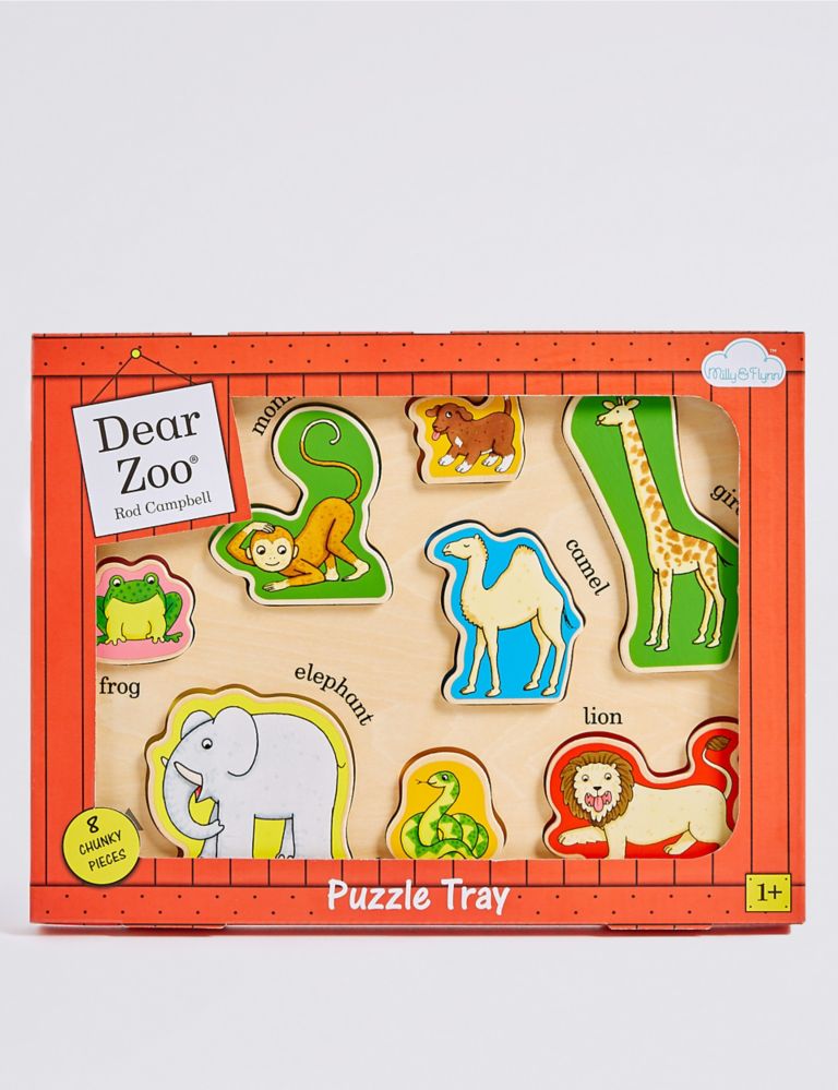 Dear Zoo Wooden Puzzle Tray 1 of 3