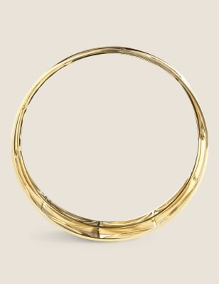 Deco Round Mirror Tray M S