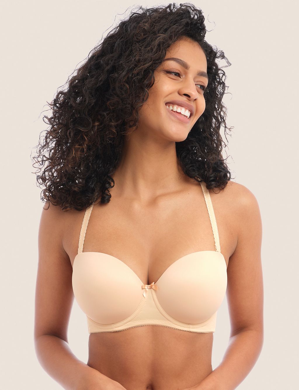 Deco Wired Strapless Moulded Bra B-GG 4 of 7
