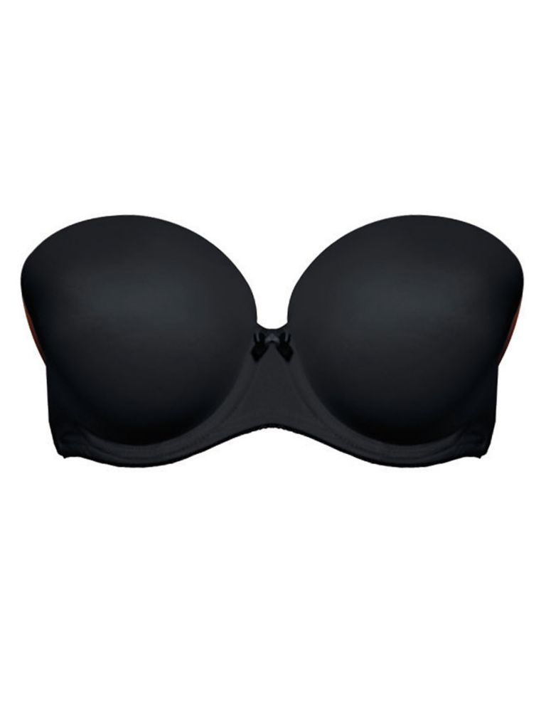 Deco Wired Strapless Moulded Bra B-GG 2 of 7