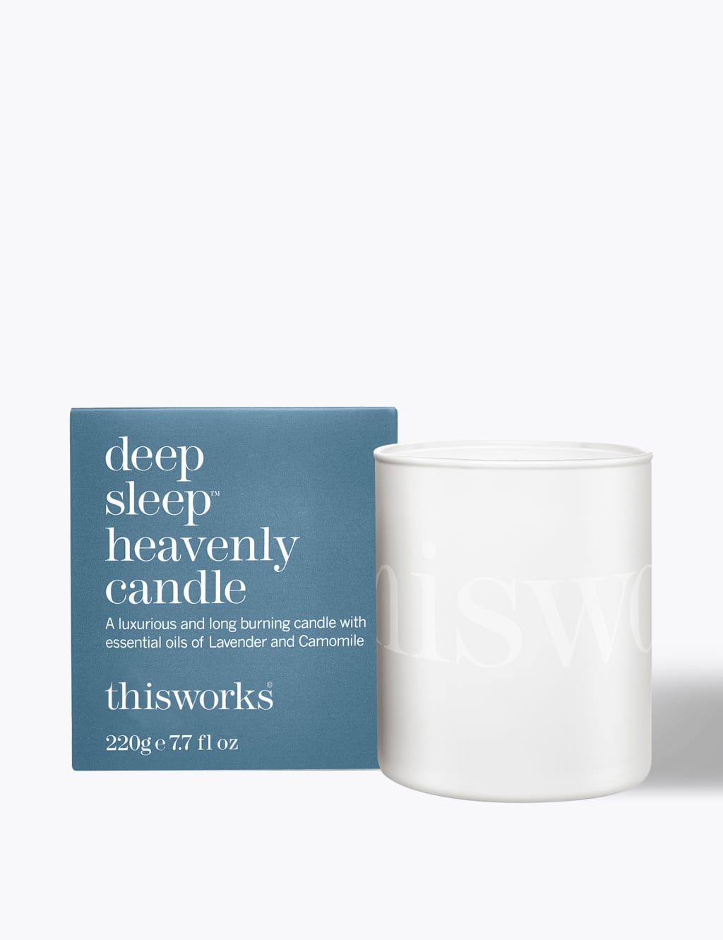 Deep Sleep Heavenly Candle 220g This Works M&S