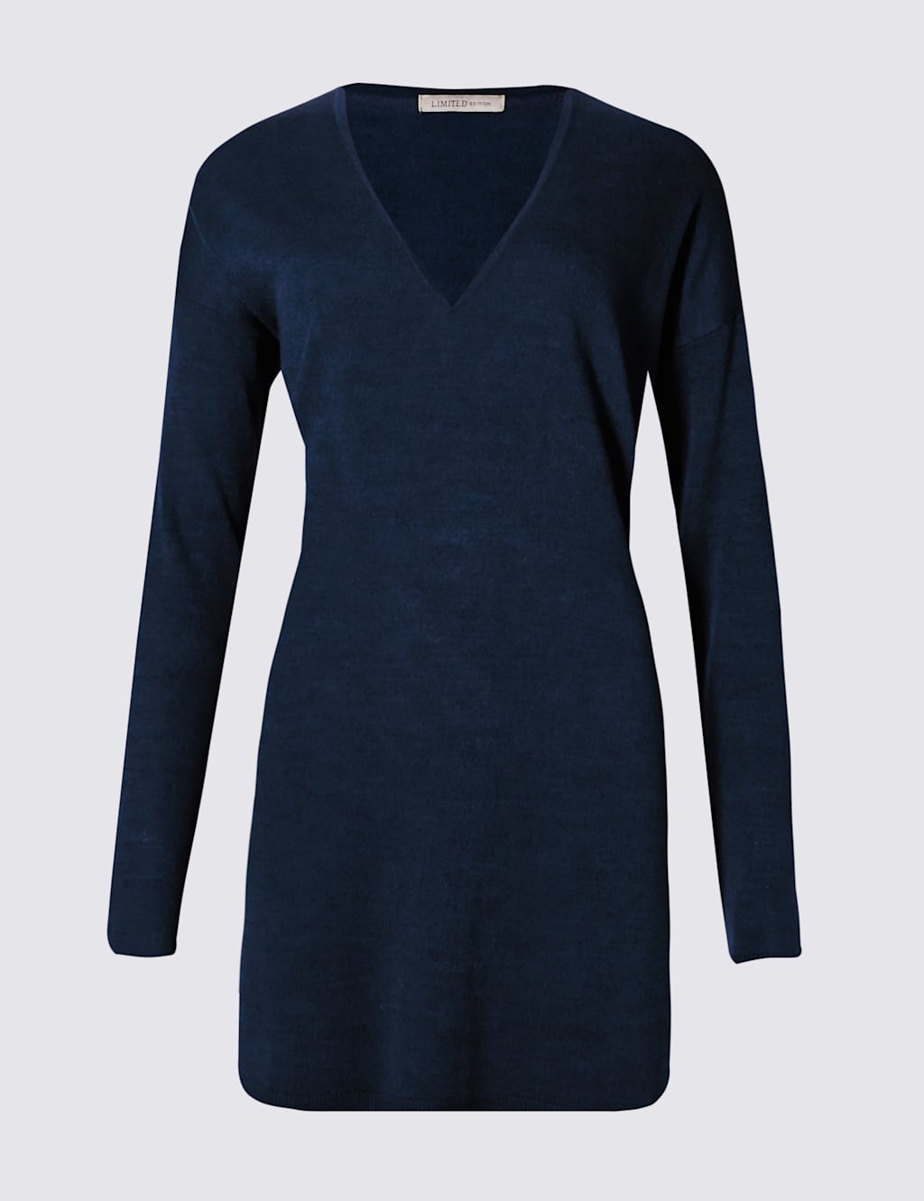 Deep VNeck Tunic Jumper Limited Edition M&S
