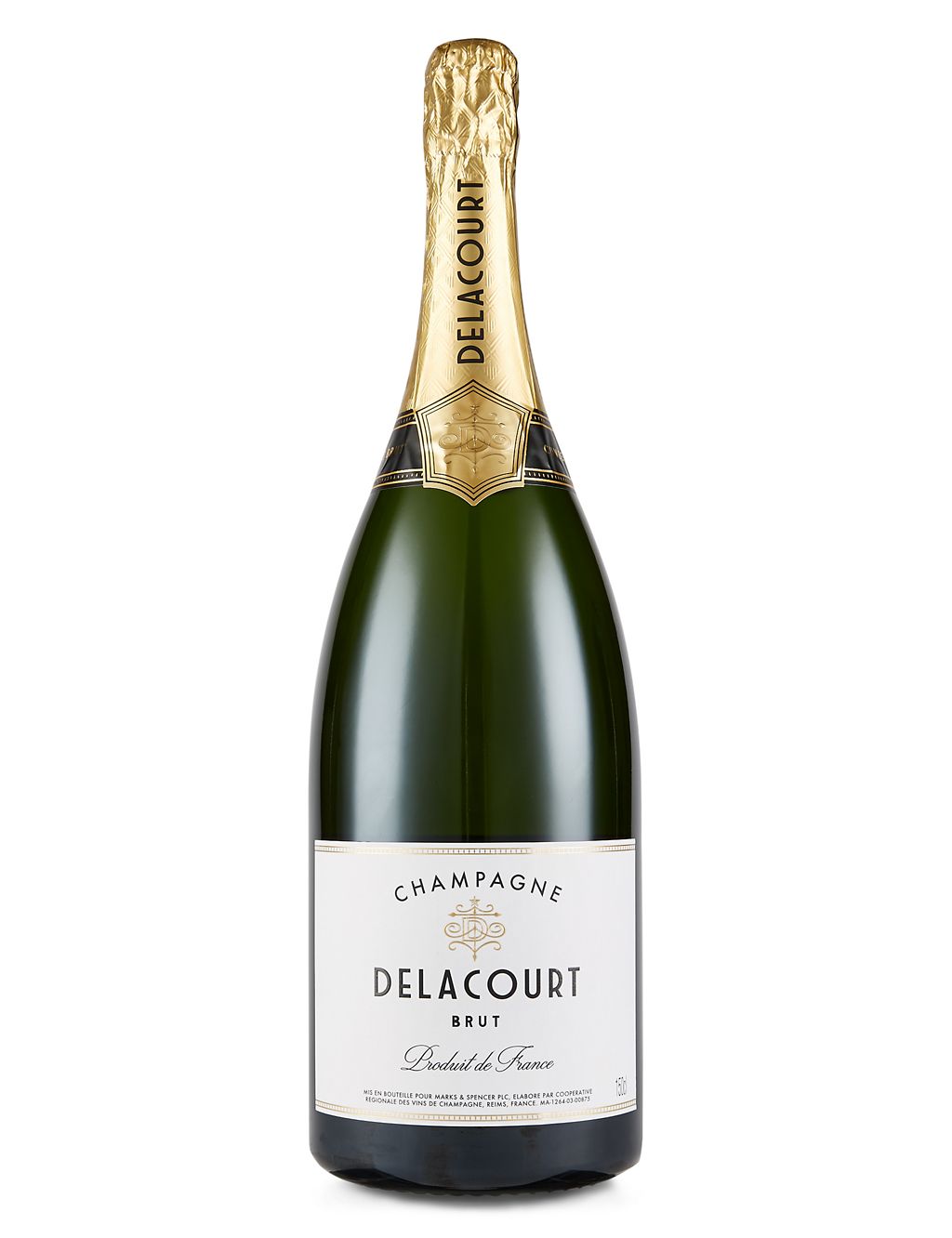 Delacourt Brut Magnum Champagne - Single Bottle 1 of 1