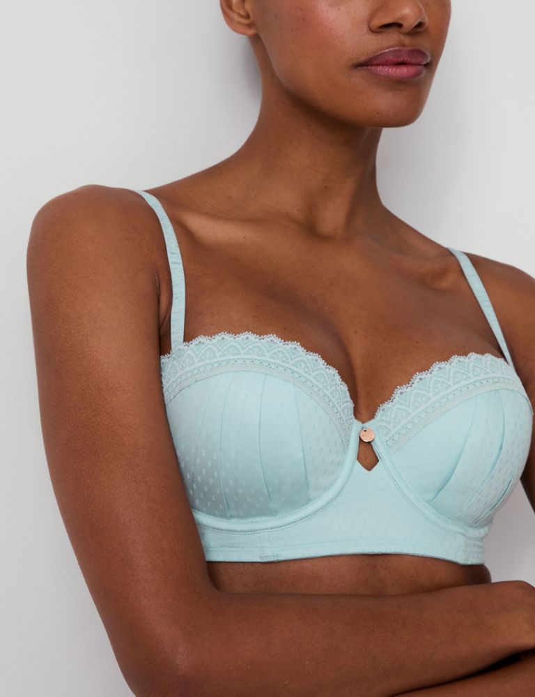 Delphine Wired Balcony Bra With Cotton (A-E) 3 of 7