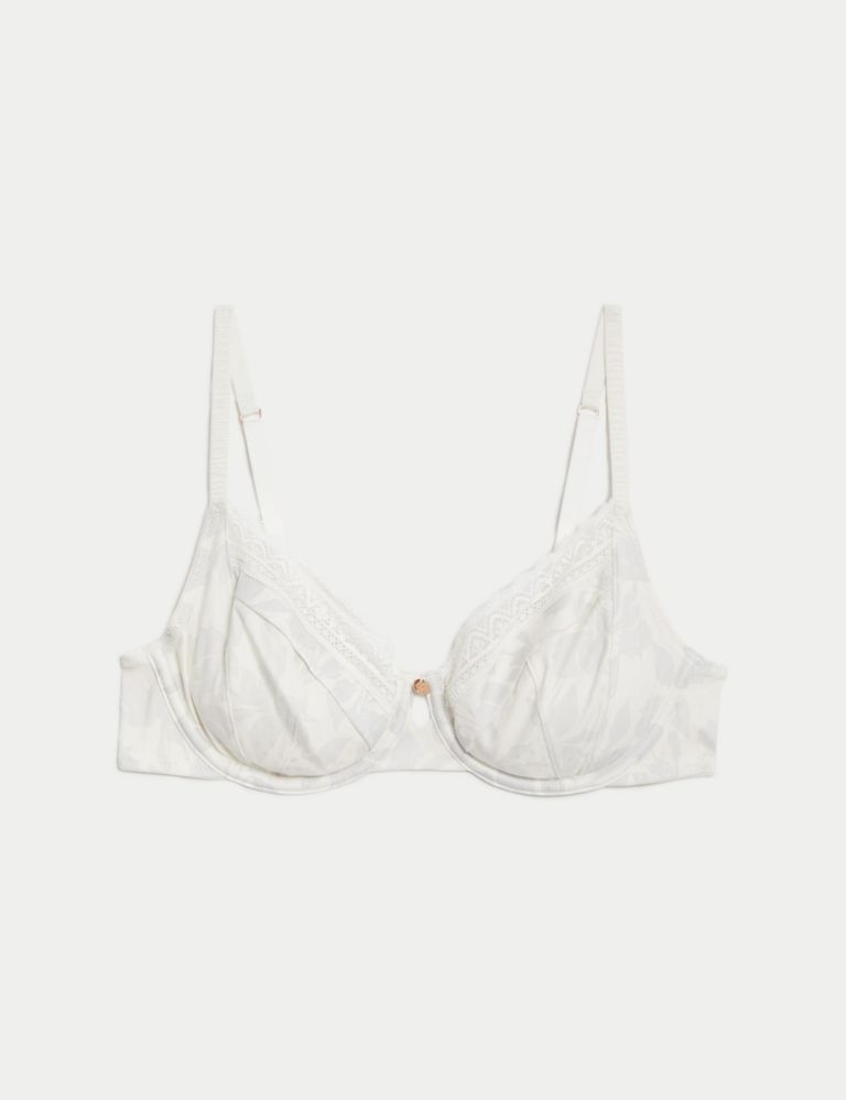 Delphine Wired Full Cup Bra With Cotton (A-E) 2 of 7