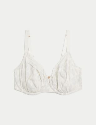Delphine Wired Full Cup Bra With Cotton (F-H) Image 2 of 7