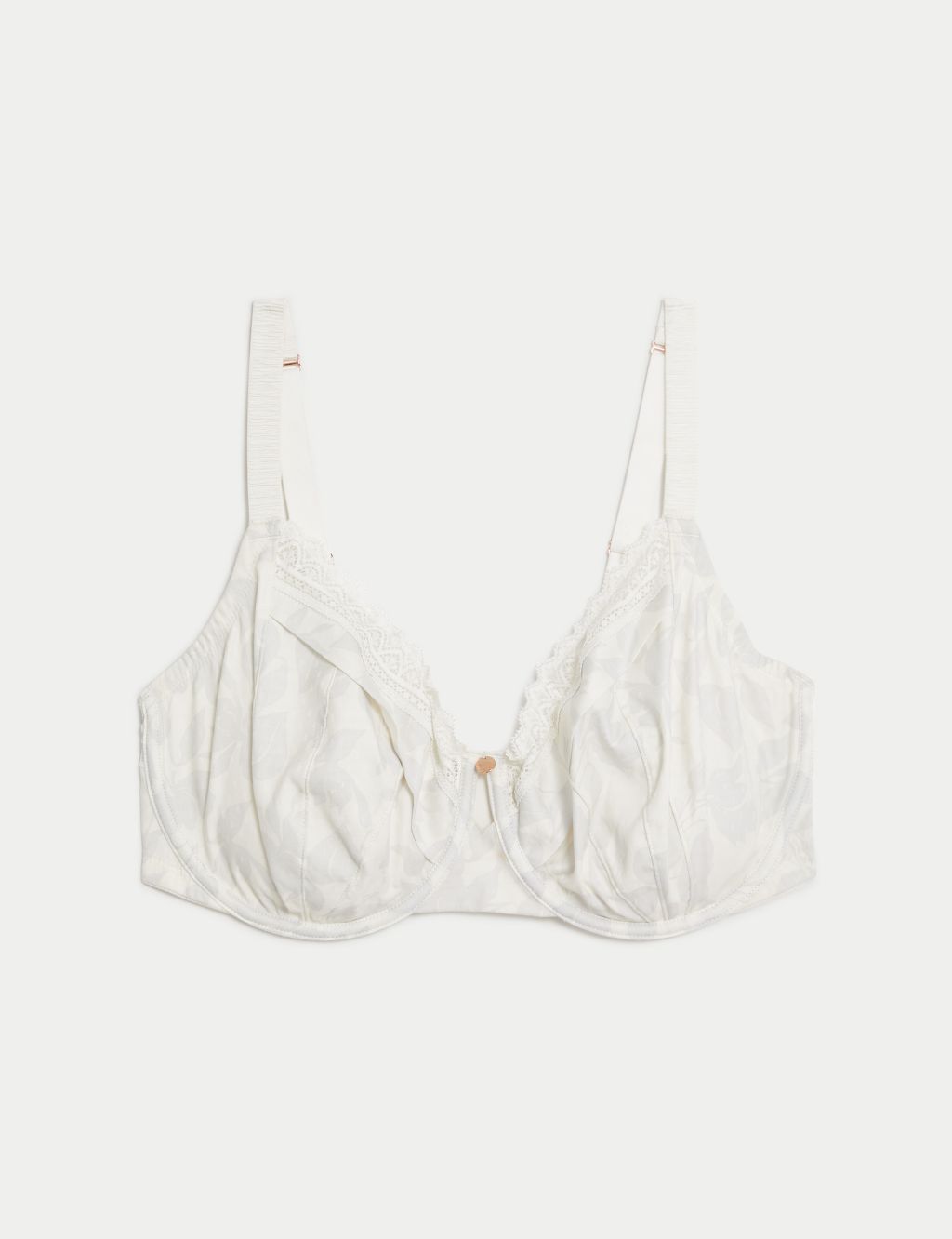Delphine Wired Full Cup Bra With Cotton (F-H) 1 of 7