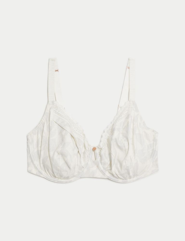 Delphine Wired Full Cup Bra With Cotton (F-H) 2 of 7