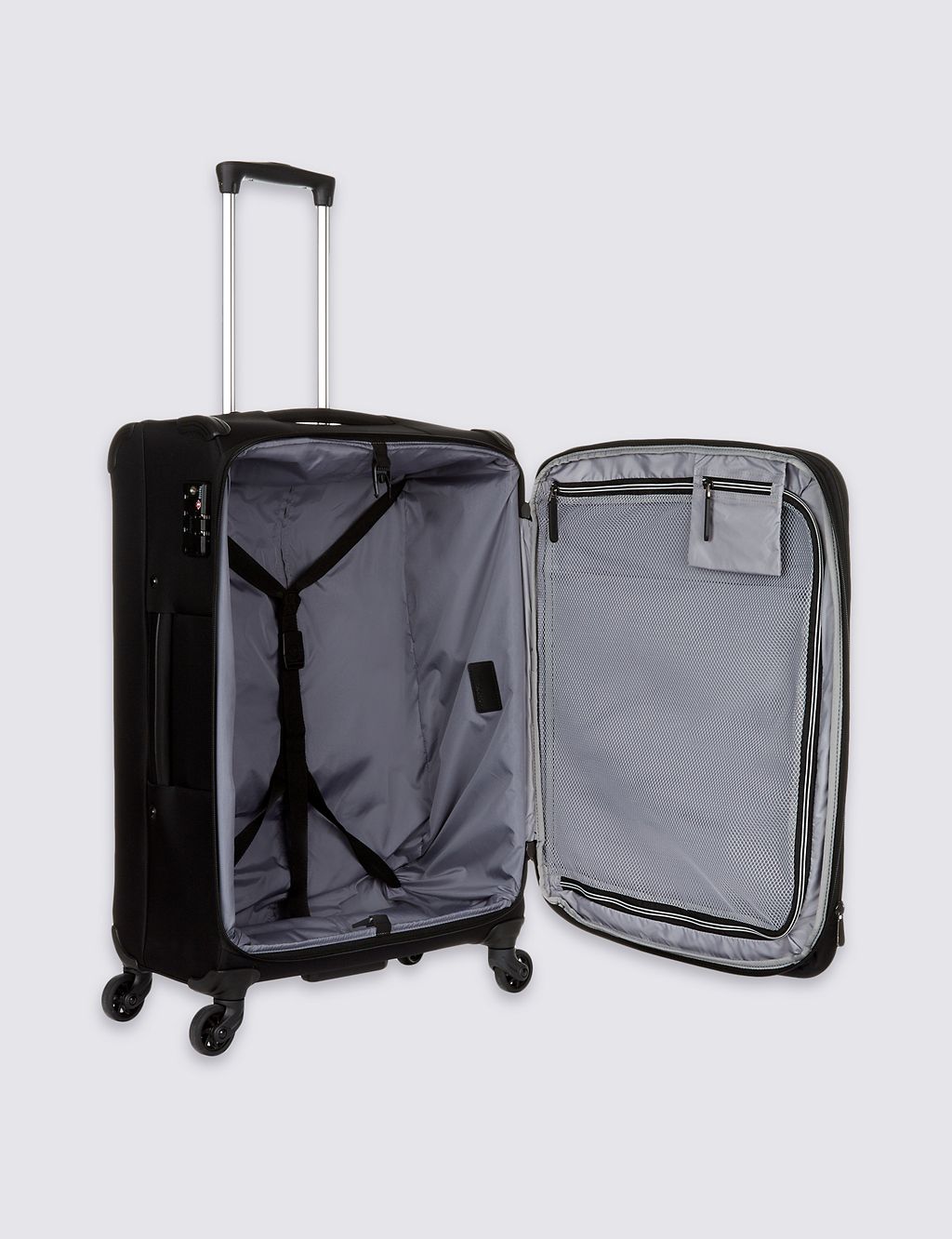 Delta 4 Wheel Medium Suitcase 4 of 6