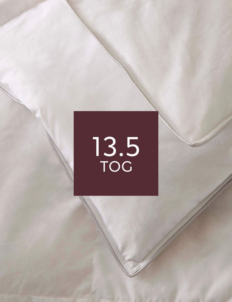 Deluxe Hungarian Goose Feather & Down 13.5 Tog Duvet 3 of 3