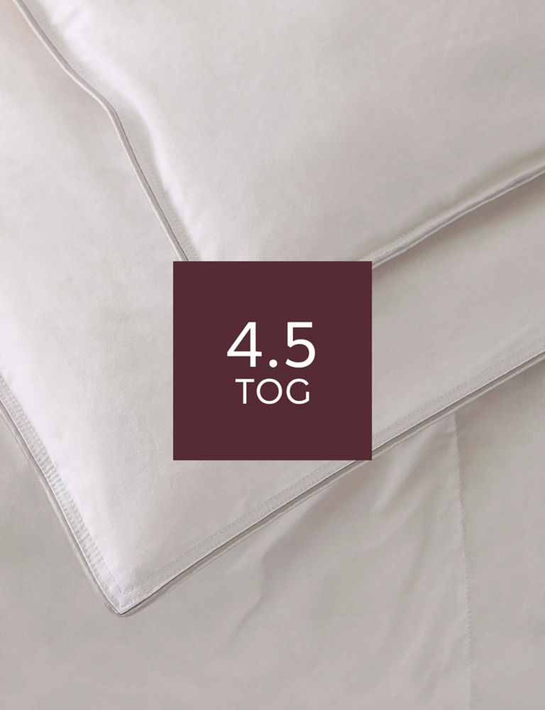 Deluxe Hungarian Goose Feather & Down 4.5 Tog Duvet 3 of 3