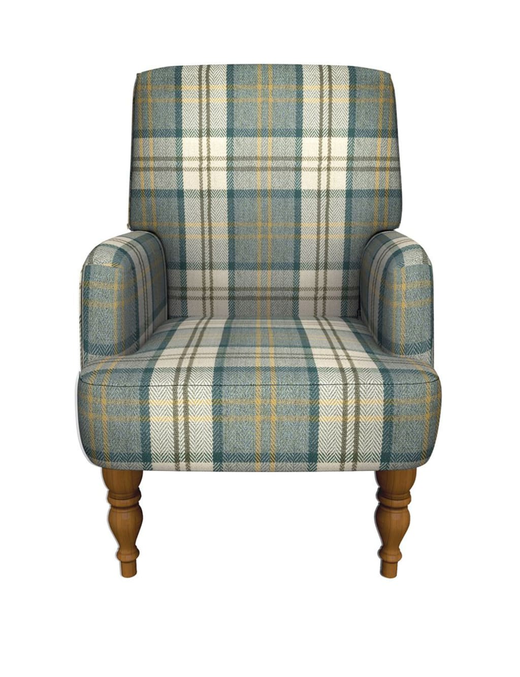 Denford Armchair Afton Teal 1 of 1